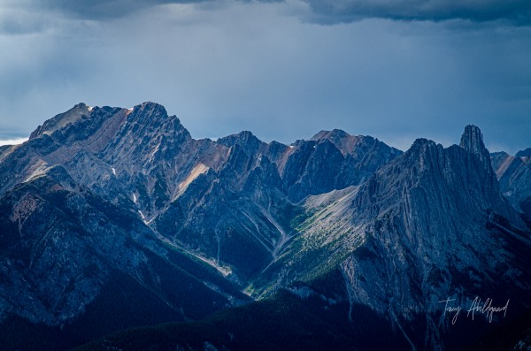 Macro Mountains Hi Res   A3 by Tracy Abildgaard